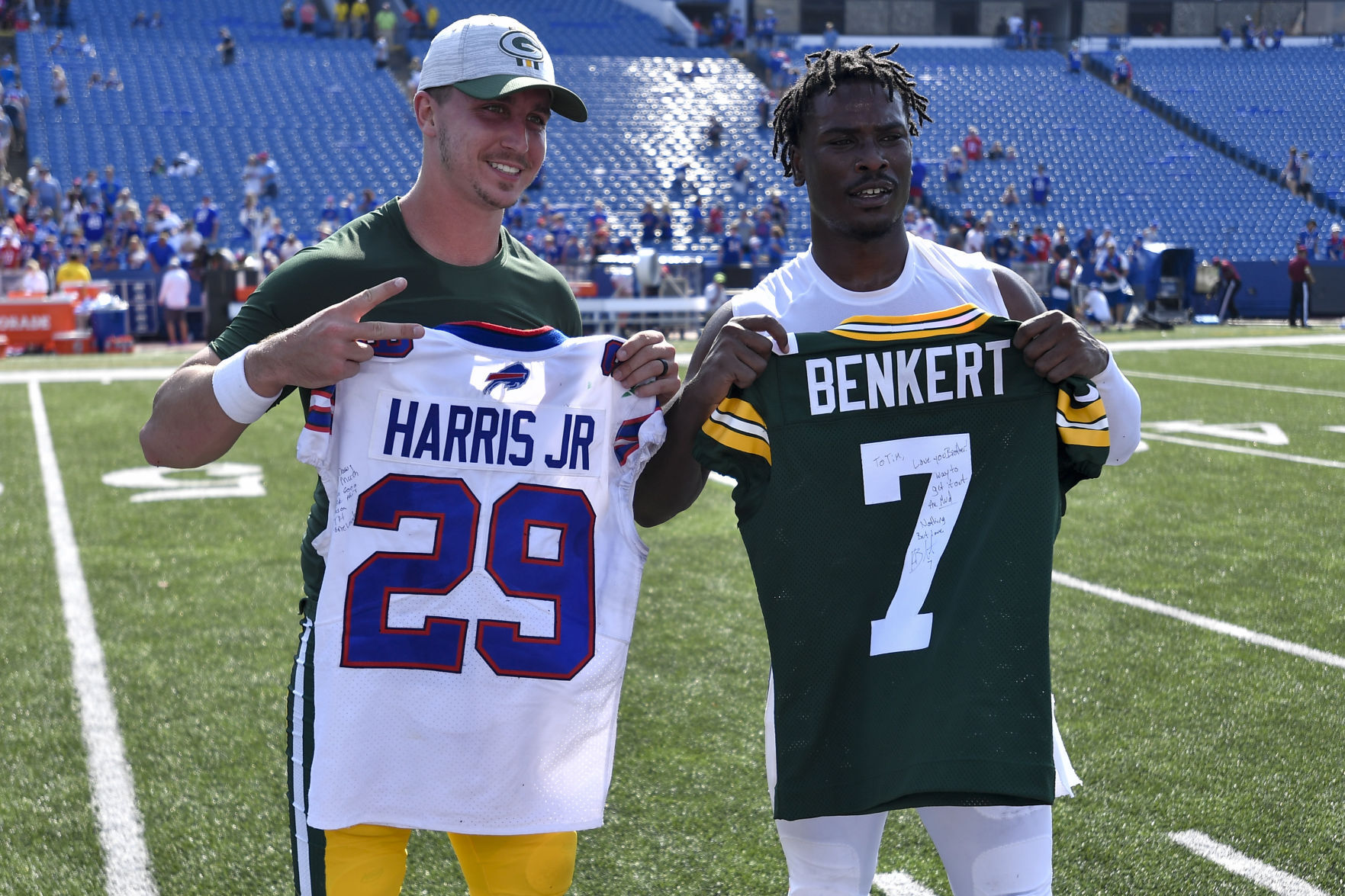 Packers Bills Football